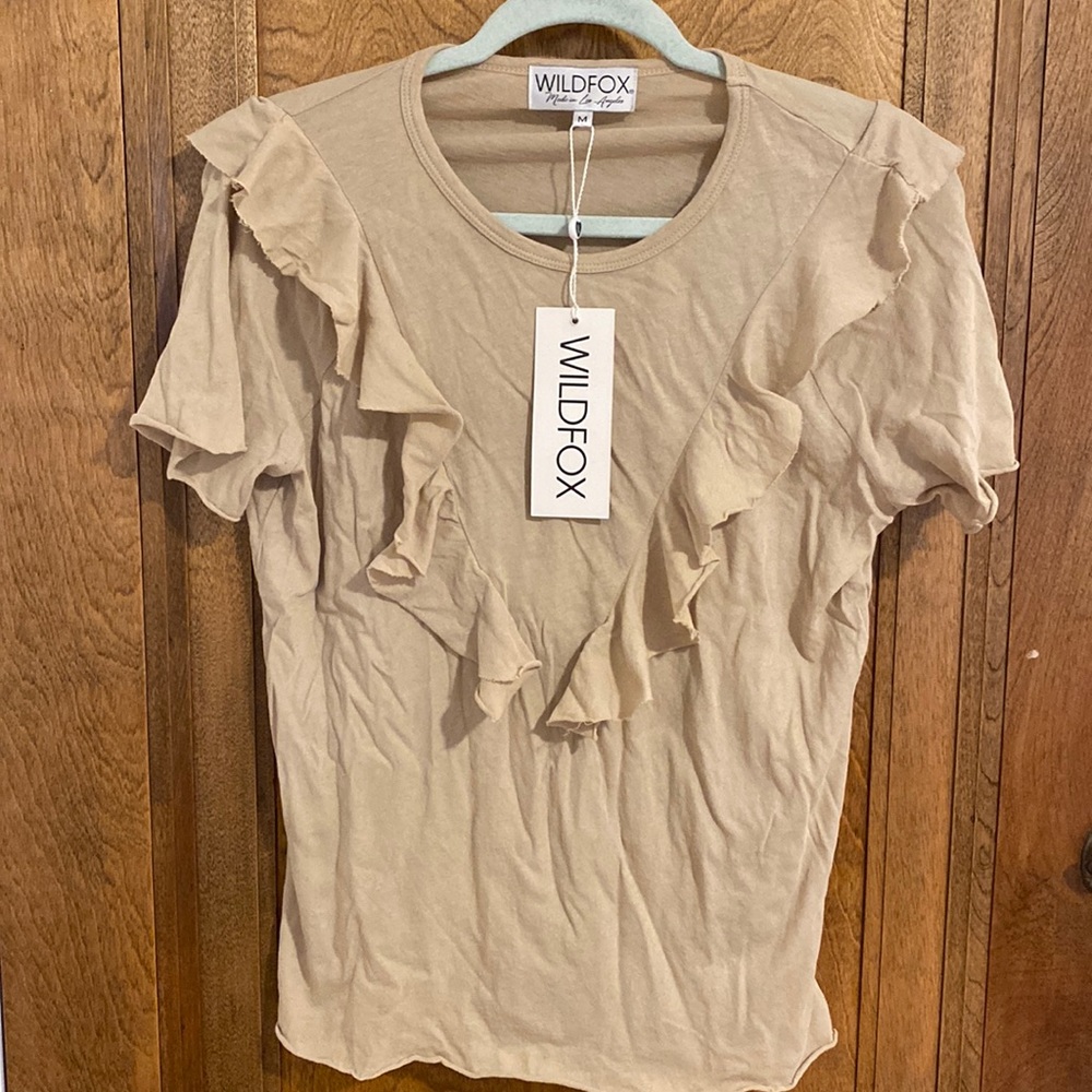 Wildfox Ruffle Shirt